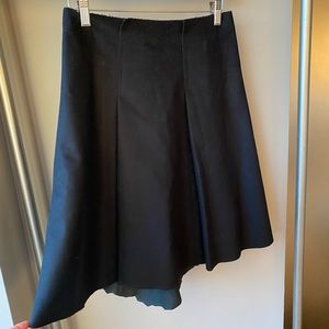 Asymmetrical French skirt